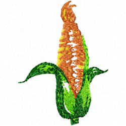 Corn Embroidery Design 12 Corn Embroidery Design 12